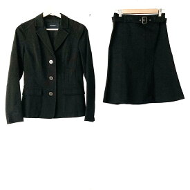 【中古】Burberry LONDON(バーバリーロンドン) スカートスーツ 黒
