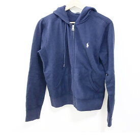 【新着】【中古】POLObyRalphLauren(ポロラルフローレン) パーカー 長袖/ジップアップ ネイビー