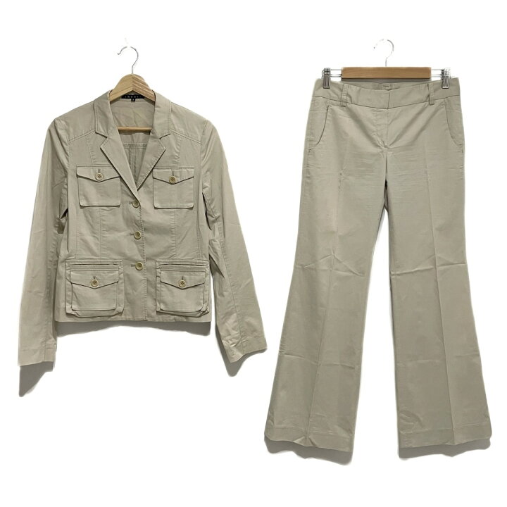 楽天市場】【中古】theory(セオリー) レディースパンツスーツ ベージュ 