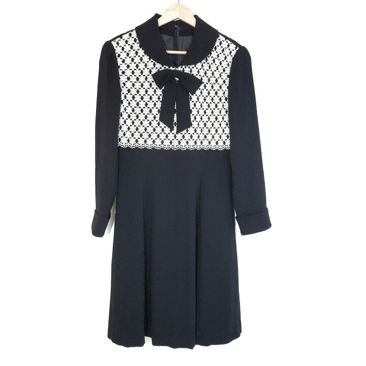 楽天市場】【中古】COURREGES(クレージュ) ワンピース 長袖/ひざ丈 