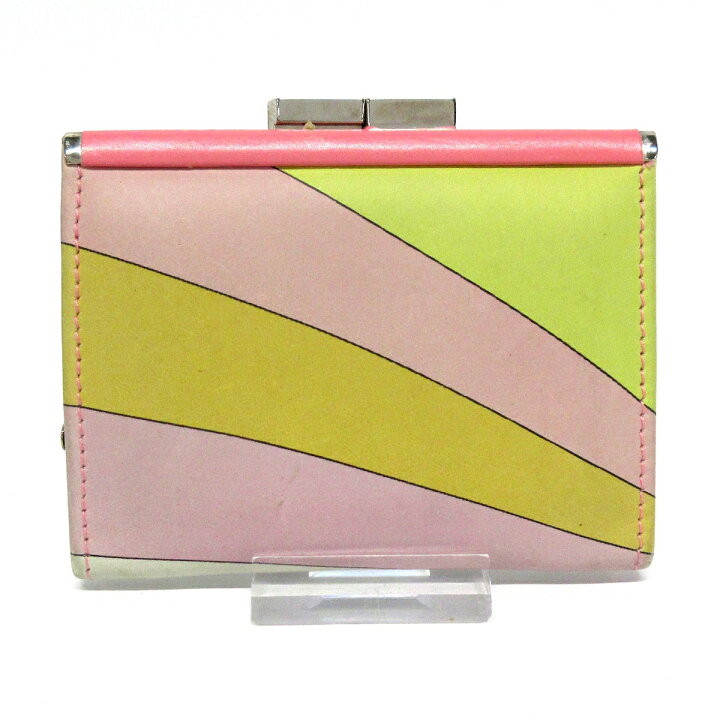 楽天市場】【中古】EMILIO PUCCI(エミリオプッチ) コインケース がま口 