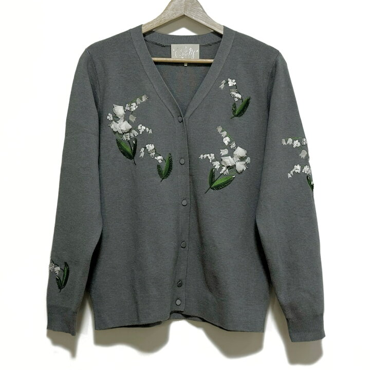 楽天市場】【中古】Chesty(チェスティ) カーディガン 長袖/ビーズ 