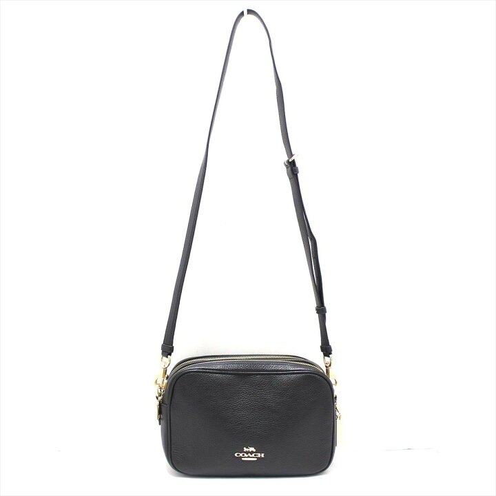 楽天市場】【中古】COACH(コーチ) ショルダーバッグ 黒 レザー  