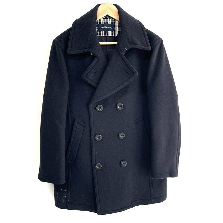 NEWYORKER ニューヨーカー Pコート L （楽天市場】【中古】NEW YORKER 