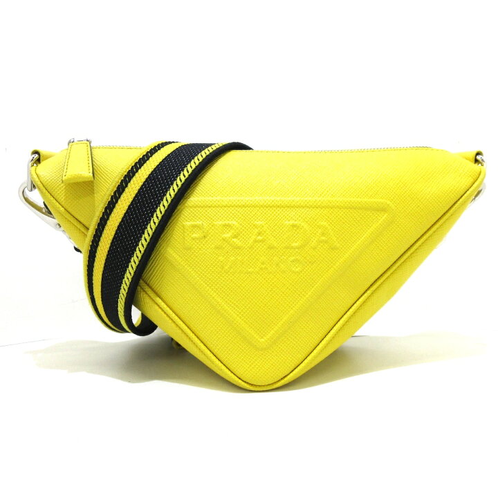 楽天市場】【中古】PRADA(プラダ) トライアングル ショルダーバッグ 