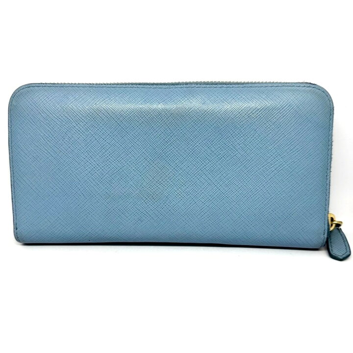 楽天市場】【中古】PRADA(プラダ) 長財布 ラウンドファスナー/リボン  
