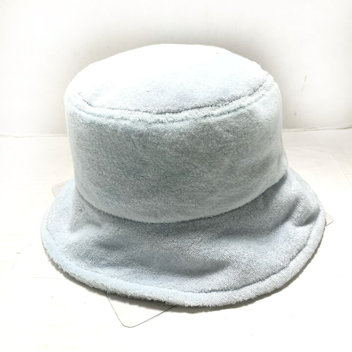 楽天市場】【中古】miumiu(ミュウミュウ) ハット パイル ライトブルー 