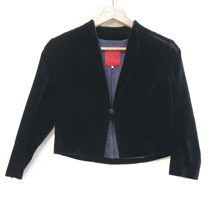 楽天市場】【中古】Sybilla(シビラ) ジャケット 七分袖/ベロア 