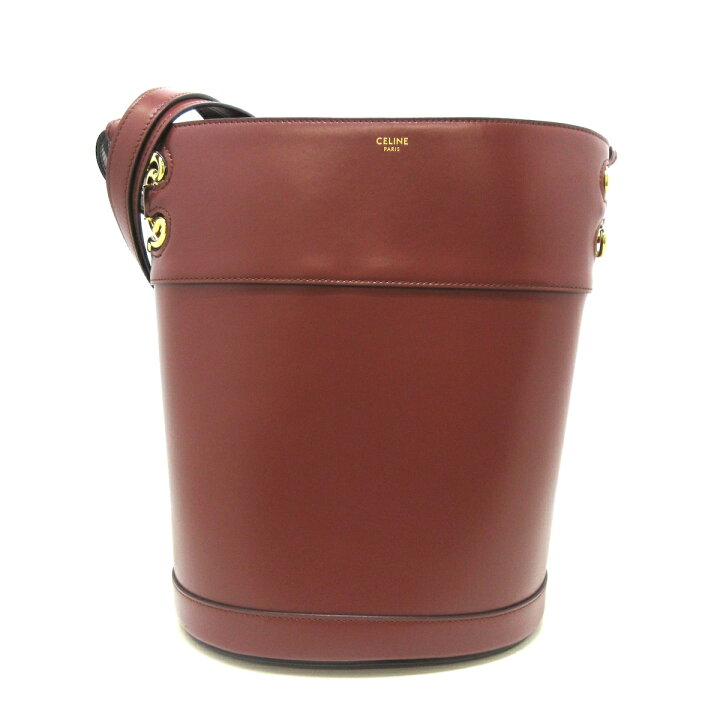 楽天市場】【中古】CELINE(セリーヌ) トリオンフフレーム バケット 