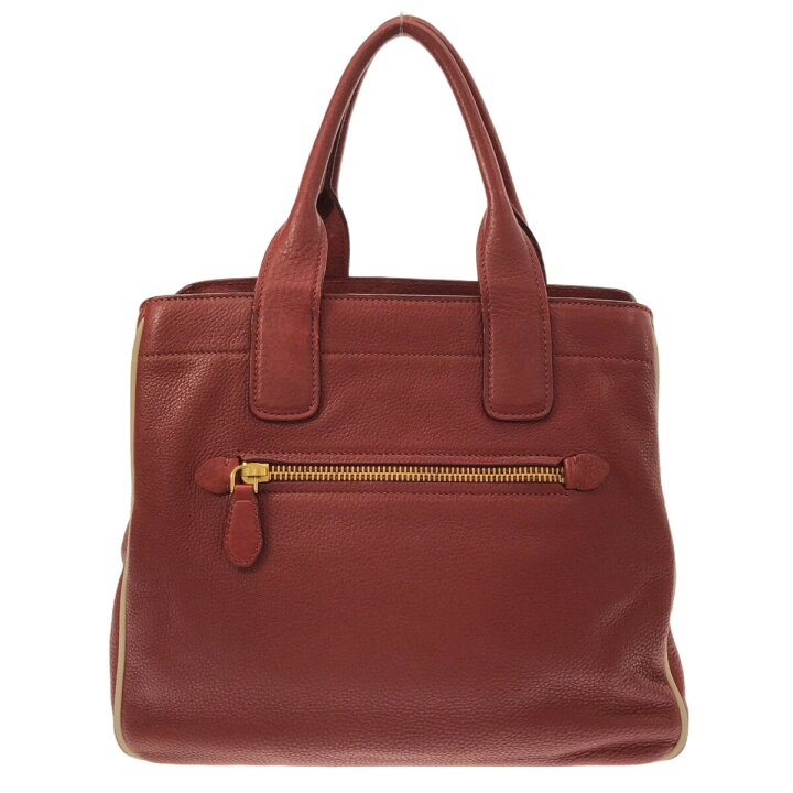 楽天市場】【中古】miumiu(ミュウミュウ) トートバッグ レッド×白 