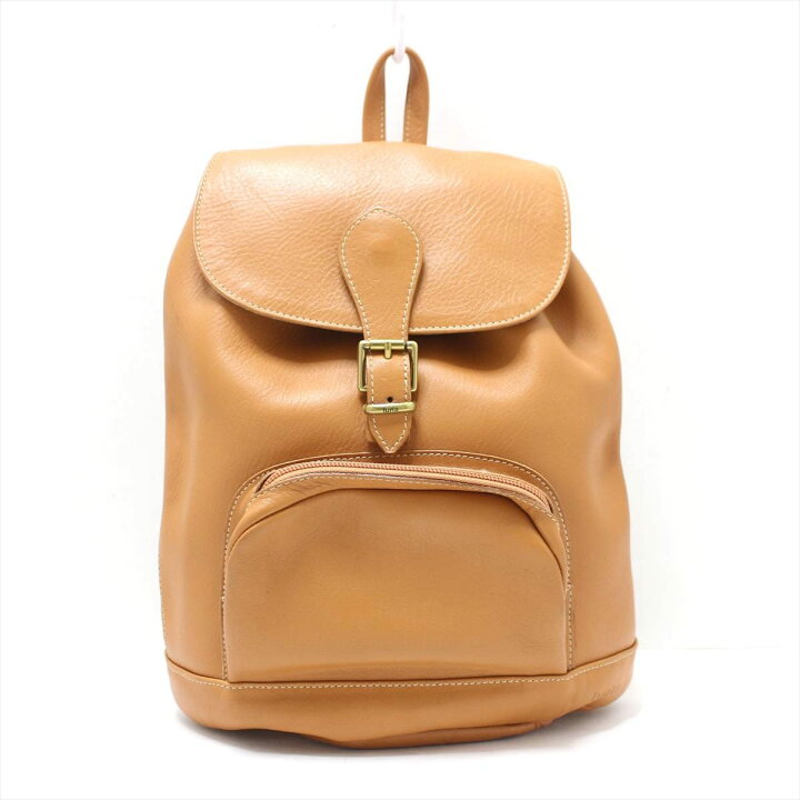 楽天市場】【中古】FURLA(フルラ) リュックサック ブラウン レザー 