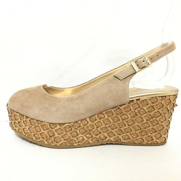 楽天市場】【中古】JIMMY CHOO(ジミーチュウ) サンダル ウェッジソール 