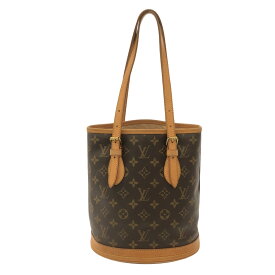 【新着】【中古】LOUIS VUITTON(ルイヴィトン) プチ・バケット ショルダーバッグ モノグラム・キャンバス