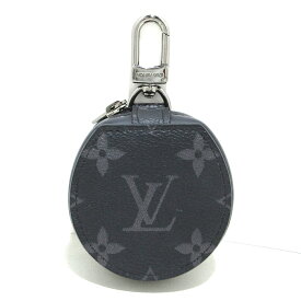 【新着】【中古】LOUIS VUITTON(ルイヴィトン) エテュイイヤホン 小物入れ モノグラムエクリプス モノグラム・エクリプス キャンバス、レザー（皮革の種類：牛革）