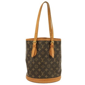 【中古】LOUIS VUITTON(ルイヴィトン) プチ・バケット ショルダーバッグ モノグラム・キャンバス