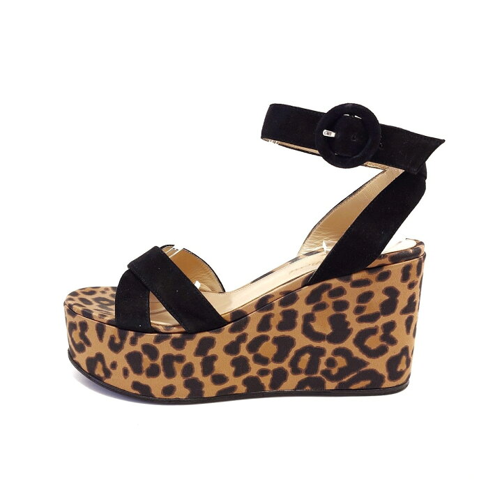 楽天市場】【中古】Gianvito Rossi(ジャンヴィト・ロッシ) サンダル 豹 