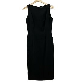 【中古】theory(セオリー) ワンピース ノースリーブ 黒