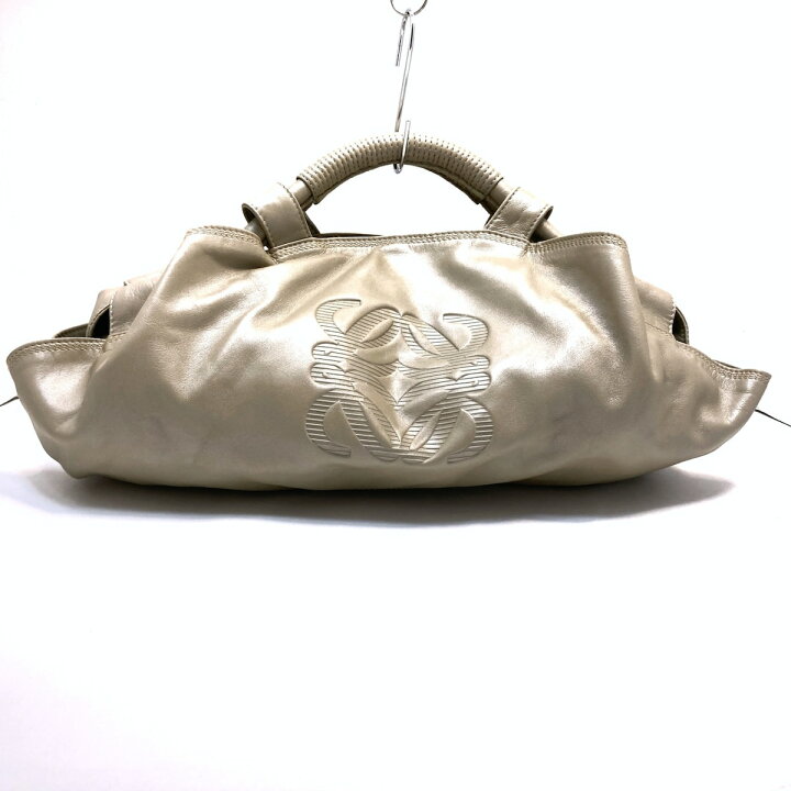 楽天市場】【中古】LOEWE(ロエベ) ナッパアイレ ハンドバッグ ベージュ  