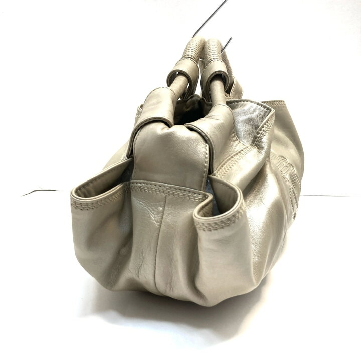 楽天市場】【中古】LOEWE(ロエベ) ナッパアイレ ハンドバッグ ベージュ  