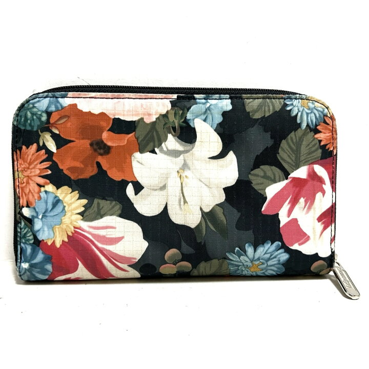 楽天市場】【中古】LESPORTSAC(レスポートサック) 長財布 花柄 