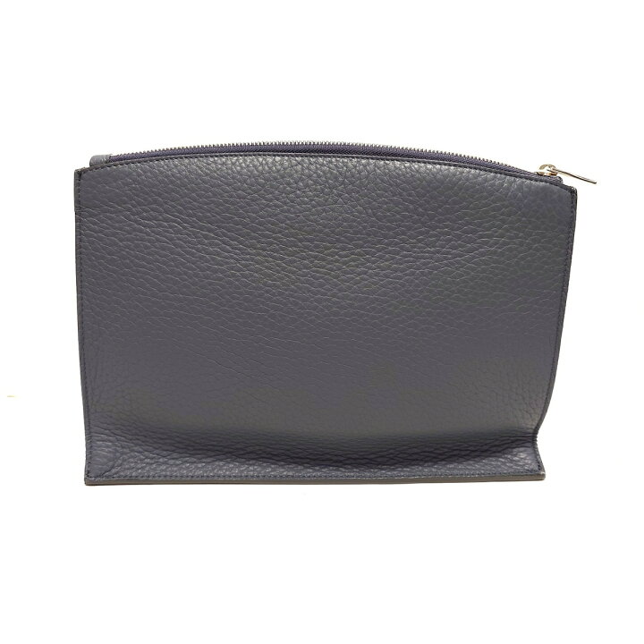 楽天市場】【中古】FURLA(フルラ) ジョーヴェ クラッチバッグ グレー 