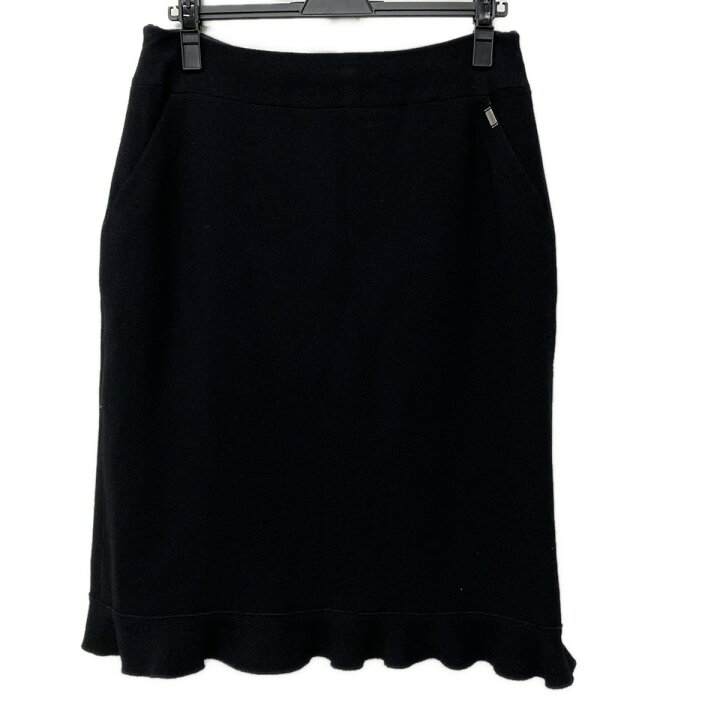 楽天市場】【新着】【中古】CHANEL(シャネル) スカート ひざ丈 黒  