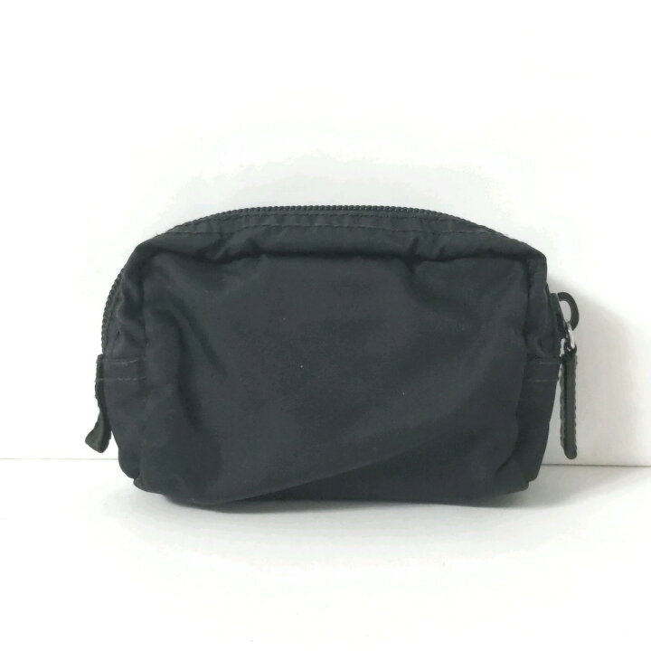 楽天市場】【中古】PRADA(プラダ) ポーチ ミニサイズ 黒 : ブラン  