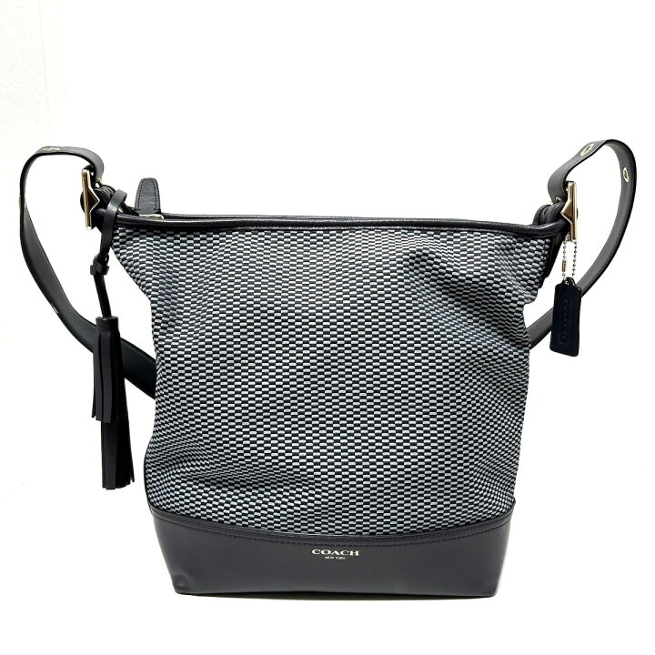 楽天市場】【中古】COACH(コーチ) ショルダーバッグ ダークネイビー  