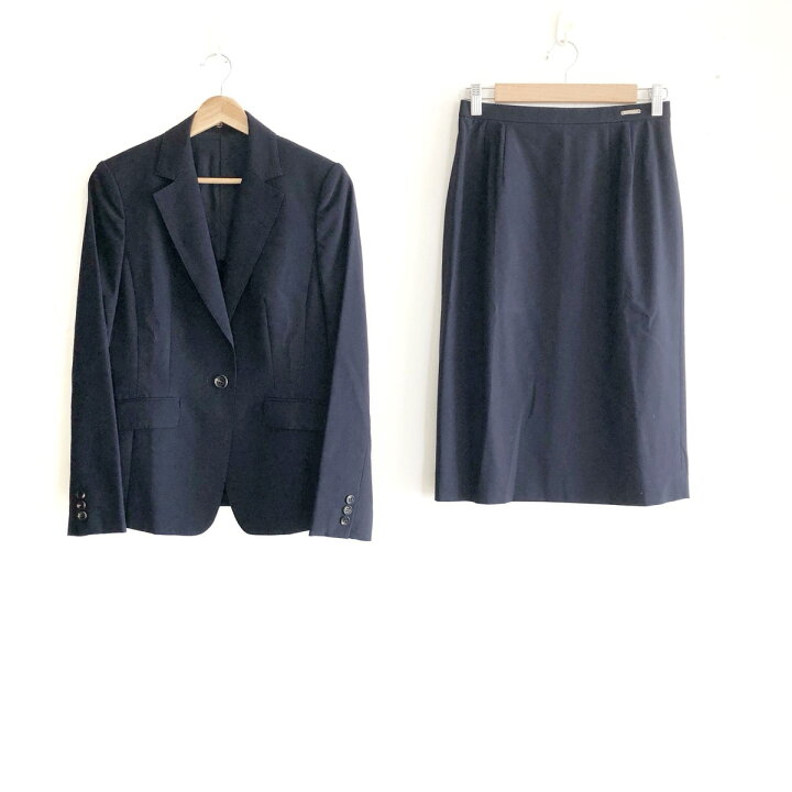 楽天市場】【中古】DAKS(ダックス) スカートスーツ ネイビー : ブラン 