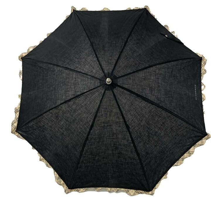 楽天市場】【中古】Burberry(バーバリー) 日傘 日傘/フリル/チェック柄  