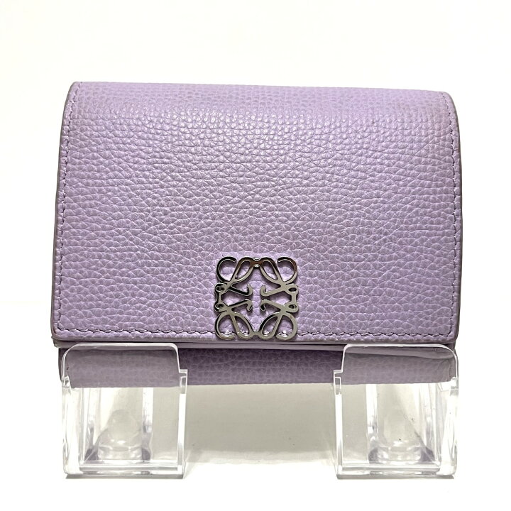 楽天市場】【中古】LOEWE(ロエベ) アナグラム トライフォールド 