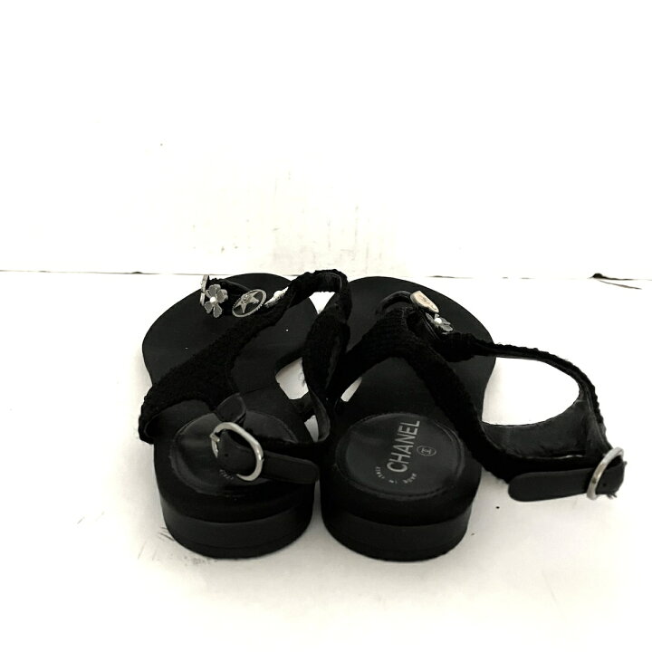 楽天市場】【中古】CHANEL(シャネル) サンダル カメリア/ハート/スター  