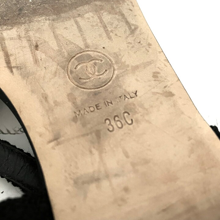楽天市場】【中古】CHANEL(シャネル) サンダル カメリア/ハート/スター  