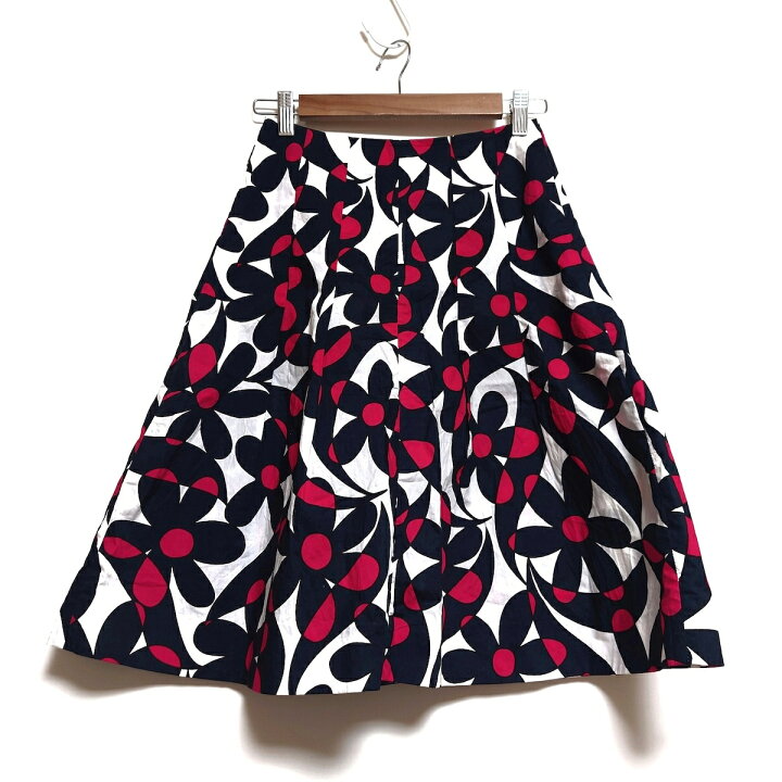 楽天市場】【新着】【中古】MARNI(マルニ) スカート ひざ丈/フラワー 