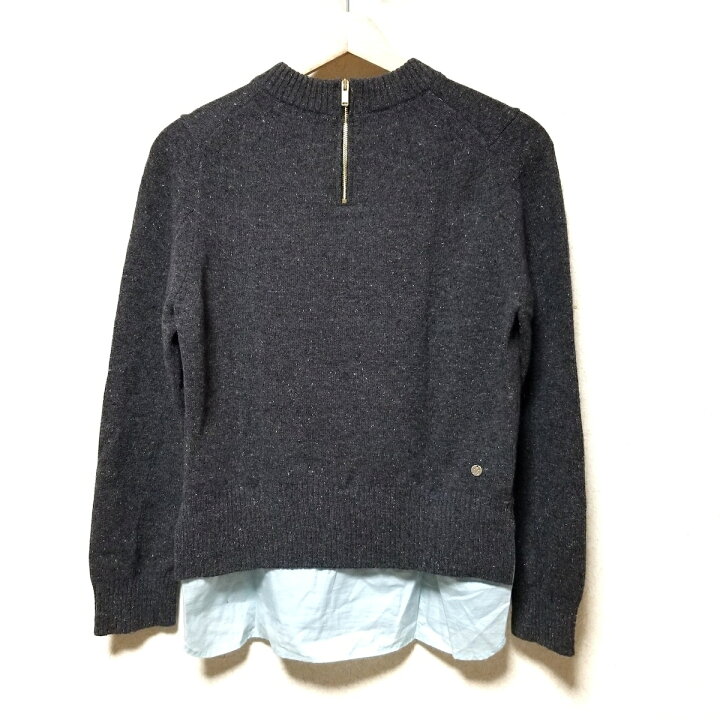 楽天市場】【中古】MUVEIL(ミュベール) 長袖セーター ハイネック/裾 