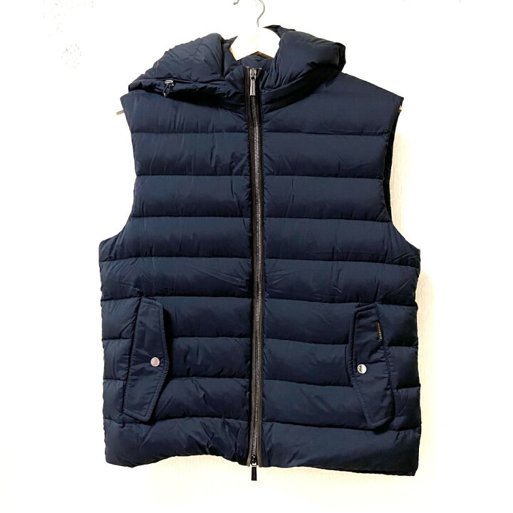 楽天市場】【中古】MOORER(ムーレー) KITAMI-S3 ダウンベスト フード 