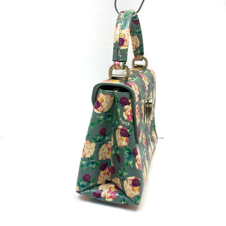楽天市場】【新着】【中古】FURLA(フルラ) ハンドバッグ 花柄/てんとう
