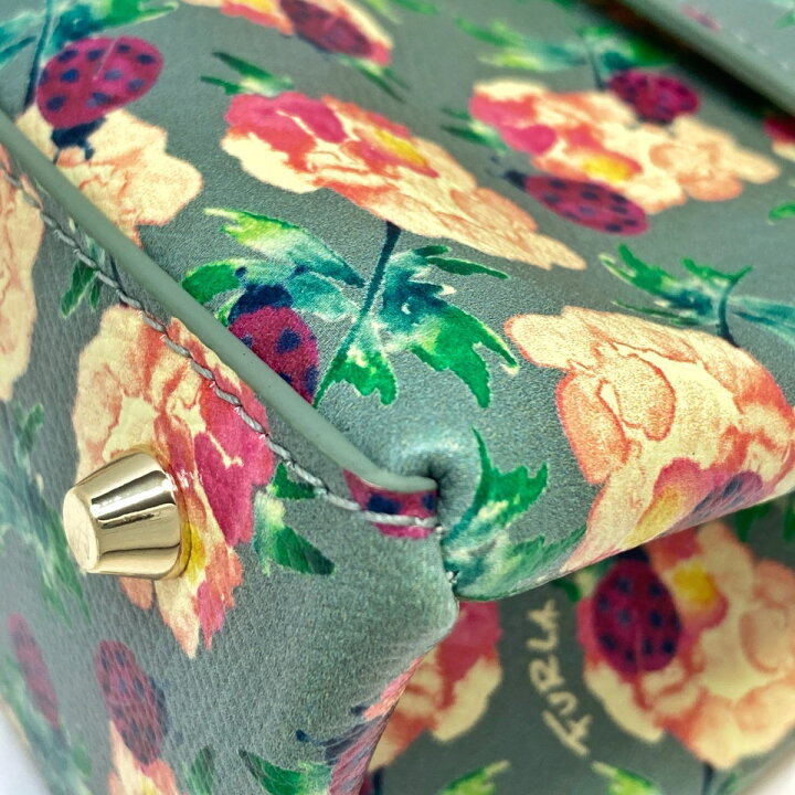 楽天市場】【新着】【中古】FURLA(フルラ) ハンドバッグ 花柄/てんとう