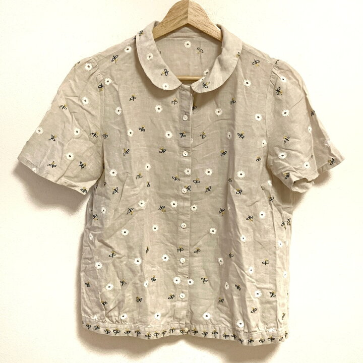 超貴重 Sally Scott サリースコット かすみ草柄 半袖ブラウス 11