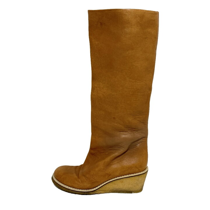 楽天市場】【中古】Chloe(クロエ) ロングブーツ ウェッジソール 