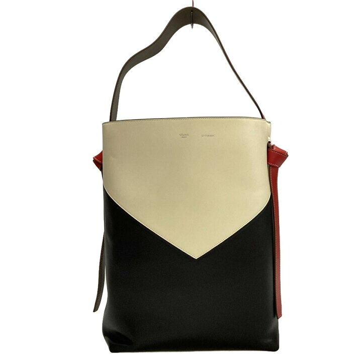 楽天市場】【中古】CELINE(セリーヌ) ツイステッドカバスモール トート  