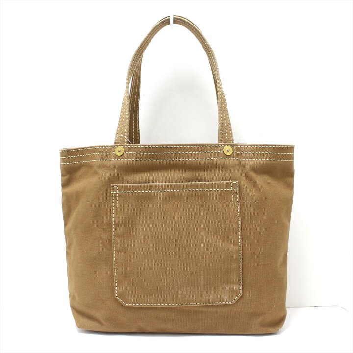 90年代ビンテージ、一澤帆布、レア品、トートバック、34X30X9、ブラウン