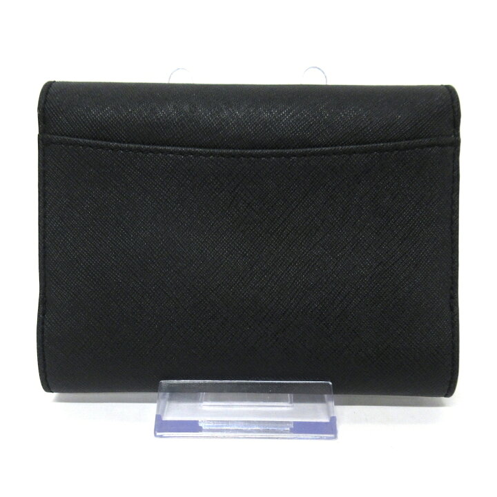楽天市場】【中古】TORY BURCH(トリーバーチ) 3つ折り財布 黒×ゴールド 