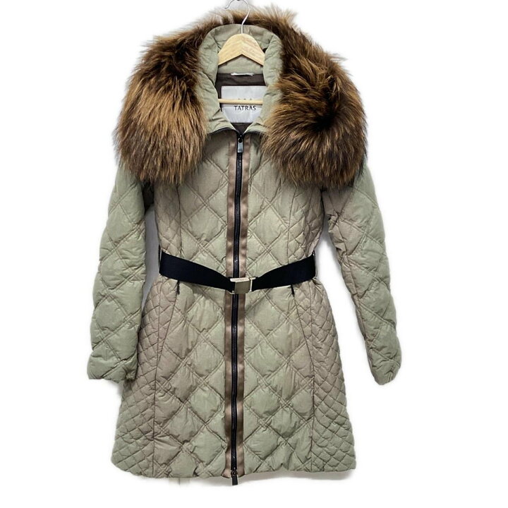 楽天市場】【中古】TATRAS(タトラス) ダウンコート 長袖/冬 カーキ  