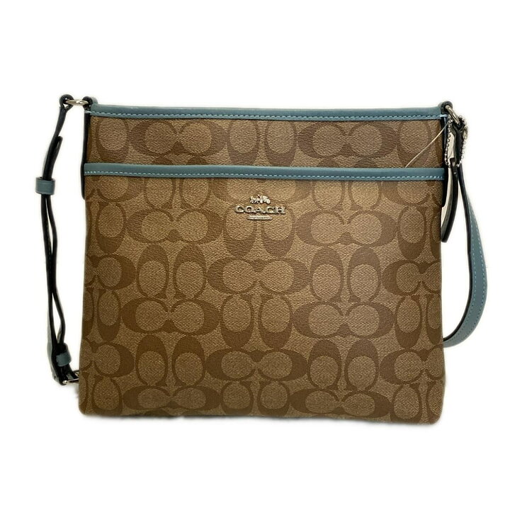 楽天市場】【中古】COACH(コーチ) シグネチャー柄 ショルダーバッグ 