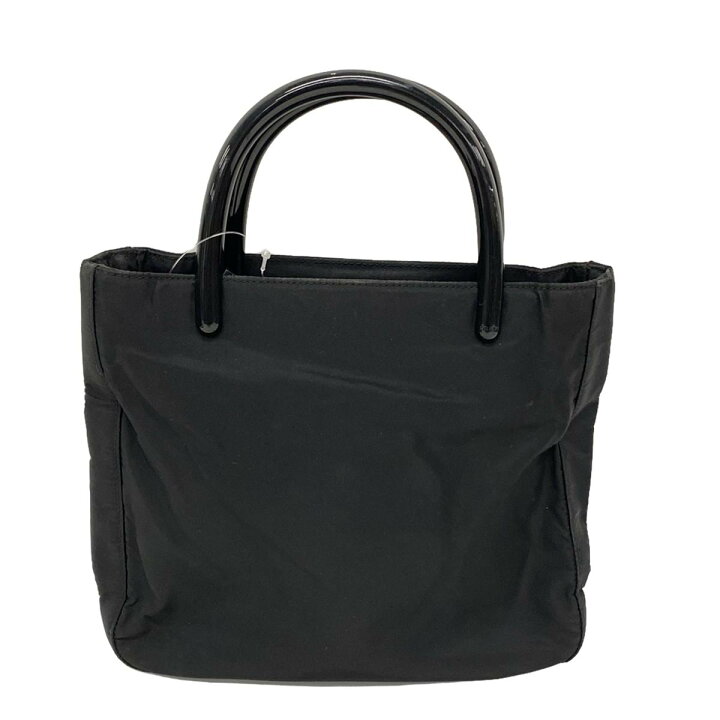 楽天市場】【中古】PRADA(プラダ) トートバッグ ミニバッグ 黒  