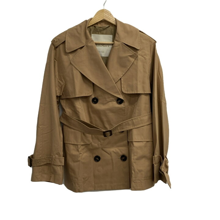 楽天市場】【中古】Max Mara(マックスマーラ) トレンチコート 長袖  