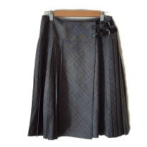 楽天市場】バーバリー 中古（スタイル（スカート）ラップ（巻き 