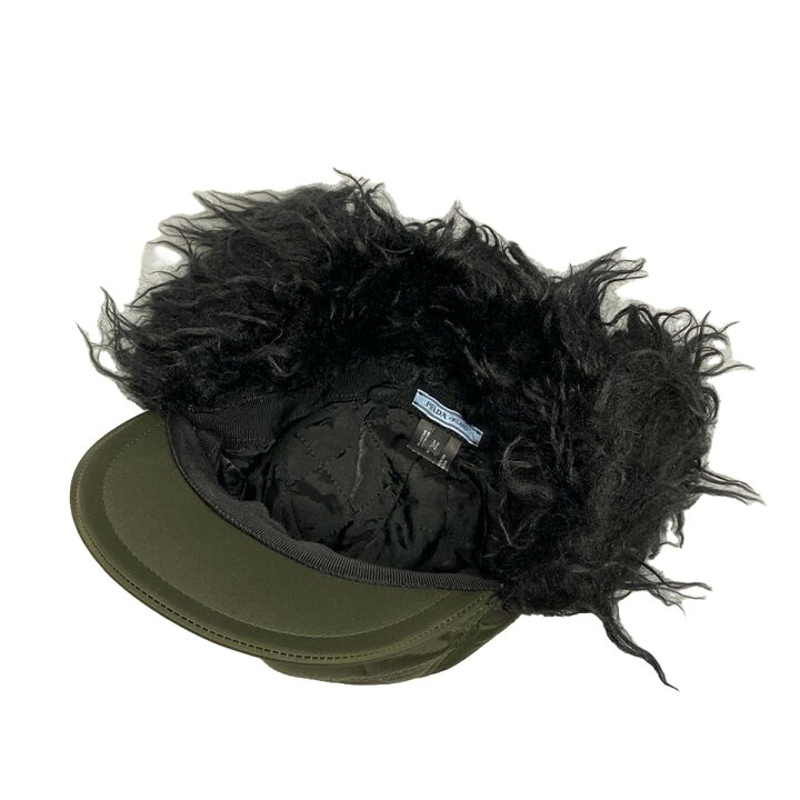 楽天市場】【新着】【中古】PRADA(プラダ) キャップ フライト キャップ 