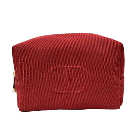 【中古】Dior Beauty(ディオールビューティー) ポーチ レッド